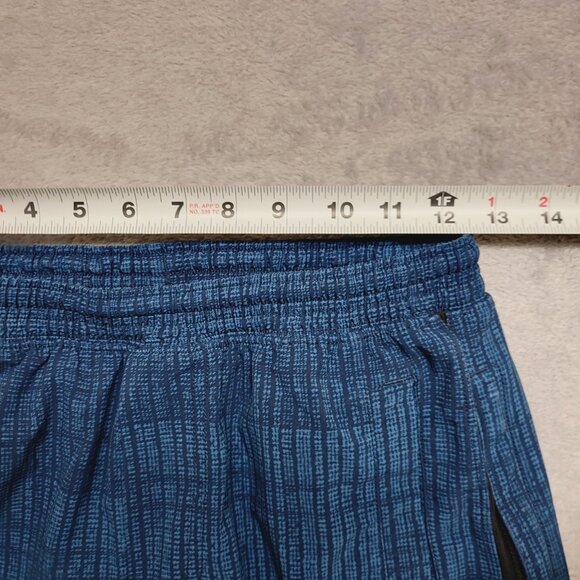 Lululemon Shorts Mens Small Blue Lined Pace Breaker Running Athletic Workout - Picture 3 of 9